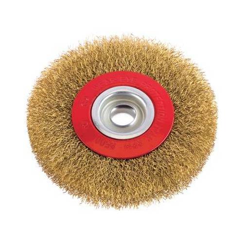 5,0 x BROSSE CIRCULAIRE EN ACIER +...