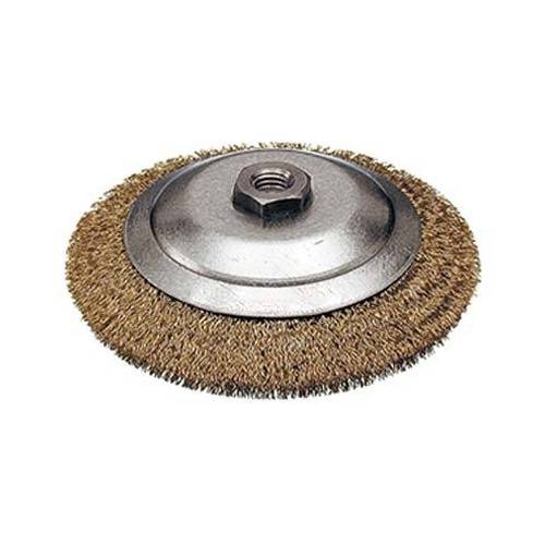 2,0 x BROSSE CONIQUE EN ACIER +...