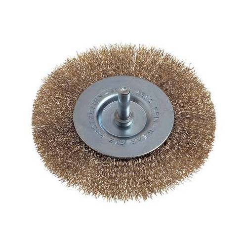 5,0 x BROSSE CIRCULAIRE EN ACIER +...
