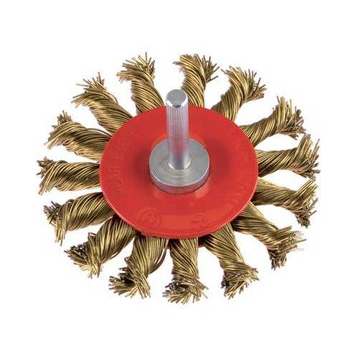 BROSSE EN ACIER TORSADÉ CIRCULAIRE +...