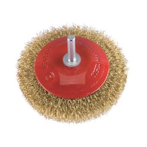 2,0 x BROSSE CONIQUE EN ACIER +...