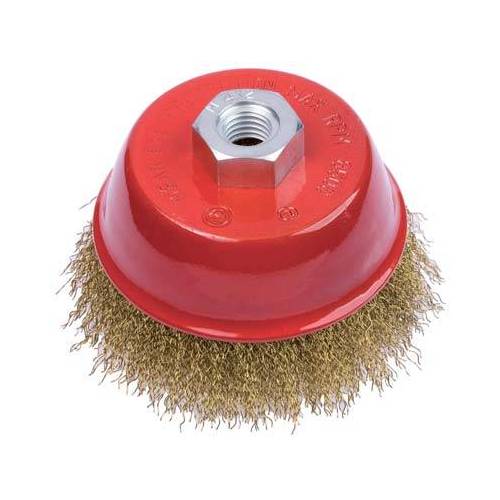 BROSSE EN ACIER À COUPELLE + FILET PG