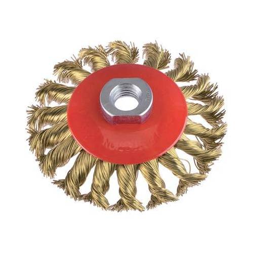 BROSSE EN ACIER TORSADÉ CONIQUE +...