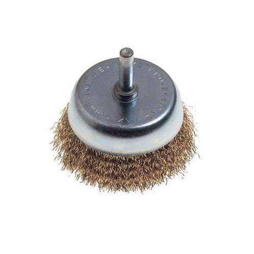 2,0 x BROSSE EN ACIER À COUPELLE +...