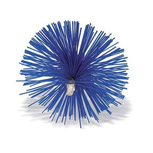 4,0 x BROSSE EN NYLON POUR CHEMINÉE...