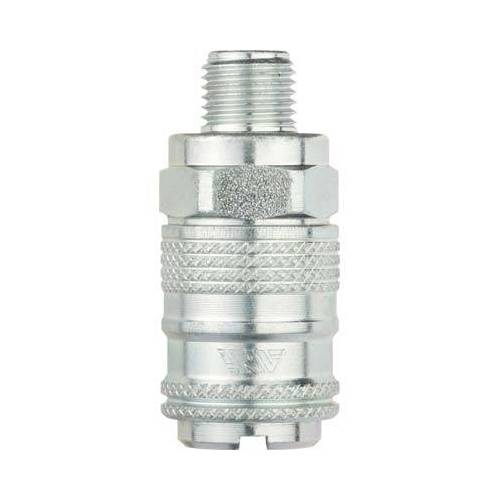 5,0 x ROBINET RAPIDE FILETAGE MÂLE AC...