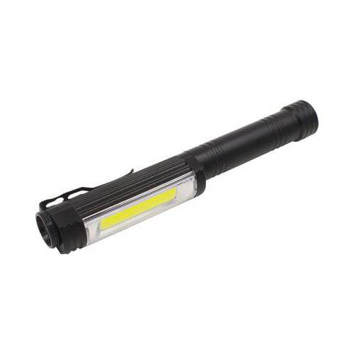 TORCIA LED NERO CALAMITO LUCE QUADRA