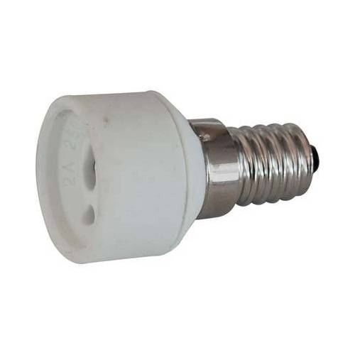 5,0 x ADAPTATEUR DE LAMPE E14-GU10