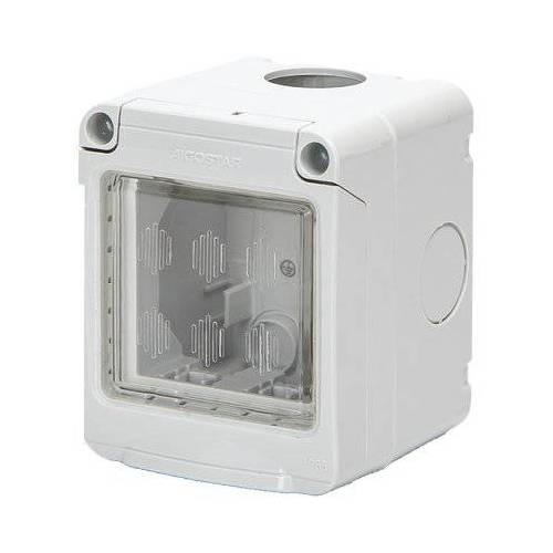 6,0 x INVOLUCRO A PARETE + PORTELLA IP55