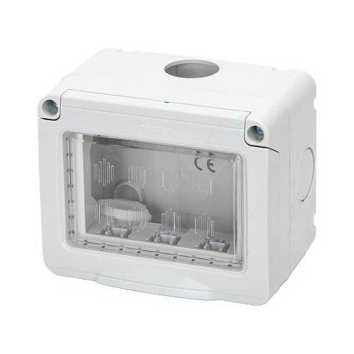 6,0 x INVOLUCRO A PARETE + PORTELLA IP55