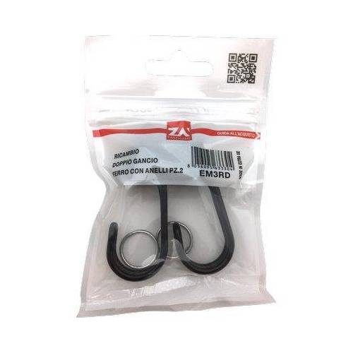 10,0 x GANCIO METALLO...