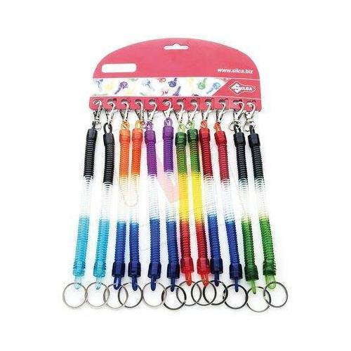 PORTE-CLÉS À RESSORT EXTENSIBLE SILCA