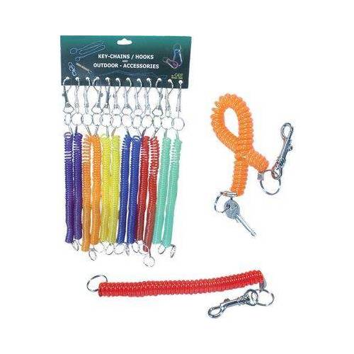 PORTE-CLÉS À RESSORT