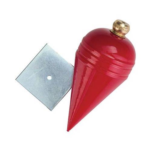 6,0 x PLOMB EN FORME DE POIRE + PLAQUE