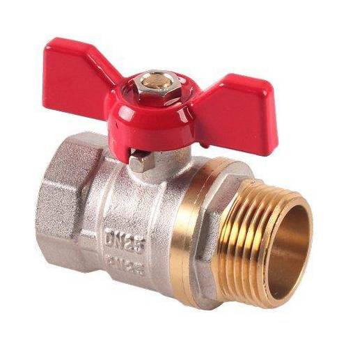 4,0 x VANNE À BILLE MF PAPILLON STARS