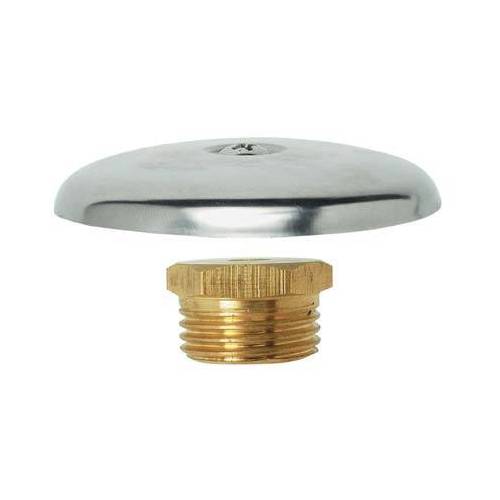 5,0 x TAPPO M OTTONE + ROSONE INOX