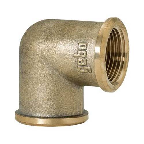 10,0 x COUDE FF EN LAITON 90 GEBO