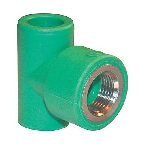 10,0 x TEE PPR À SOUDER FILETAGE FEMELLE