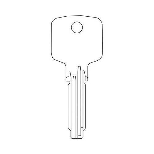 50,0 x CHIAVE PUNZONATA CISA 00620.01...