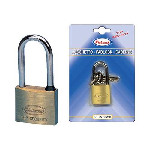 6,0 x LUCCHETTO ARCO MEDIO 2700B POTENT