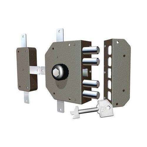 SERRURE POUR BOIS À APPLIQUER 3350P CR