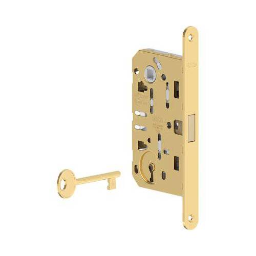 SERRATURA PATENT B.TONDO OTTONATO...