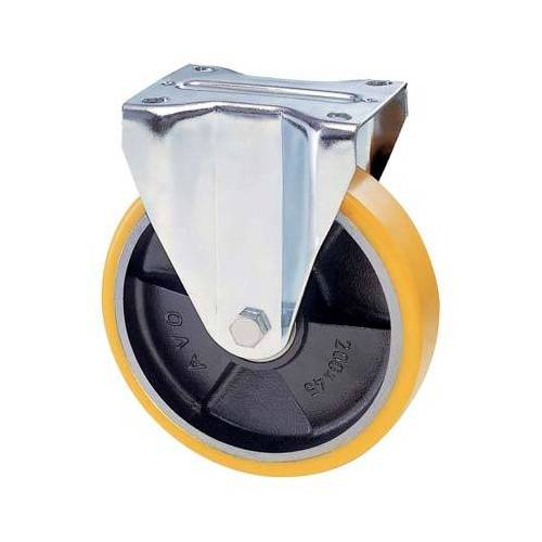 RUOTA A FORCELLA SU PIASTRA 22A AVO