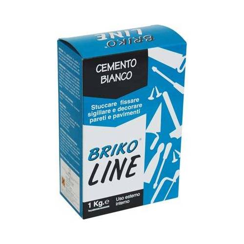 12,0 x CEMENTO BIANCO BRIKO LINE