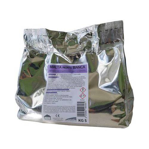 5,0 x INTONACO PRONTO BIANCO BRIKO LINE