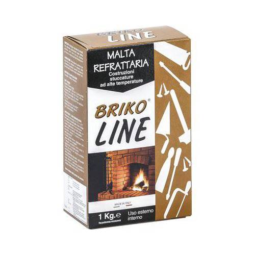 12,0 x MORTIER RÉFRACTAIRE BRIKO LINE
