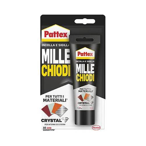 4,0 x PATTEX MILLECHIODI CRYSTAL