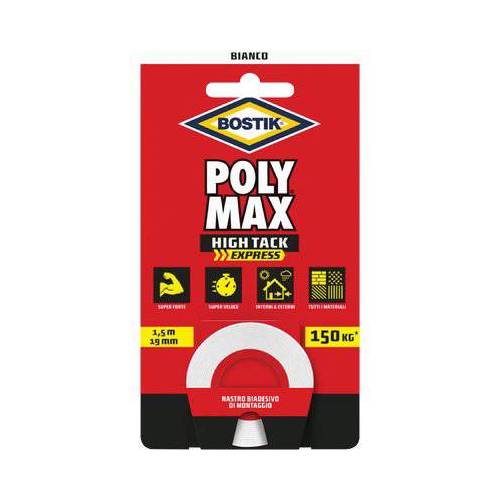 4,0 x BOSTIK POLYMAX HIGH TACK RUBAN...