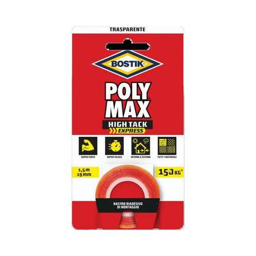 4,0 x BOSTIK POLYMAX HIGH TACK NASTRO...