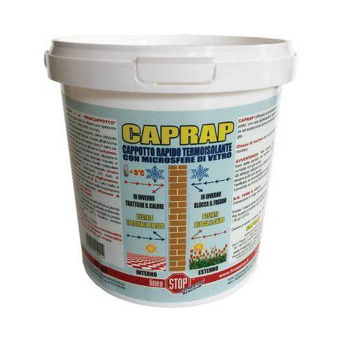 IDROPITTURA TERMOISOLANTE CAPRAP DIXI
