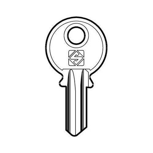 20,0 x CLÉ PLATE TICINO TC1 SILCA