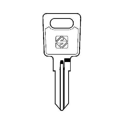 10,0 x CLÉ PLATE RONIS RO69 SILCA