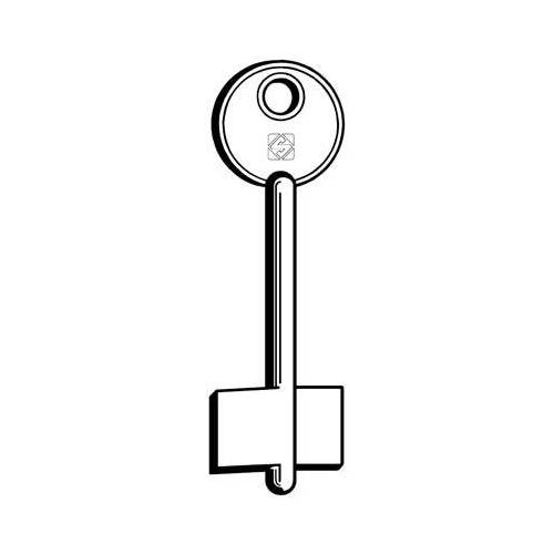 5,0 x CLÉ DOUBLE MAP CAF CF SILCA