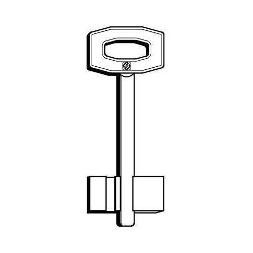 5,0 x CHIAVE DOPPIA MAPPA FIAM F SILCA