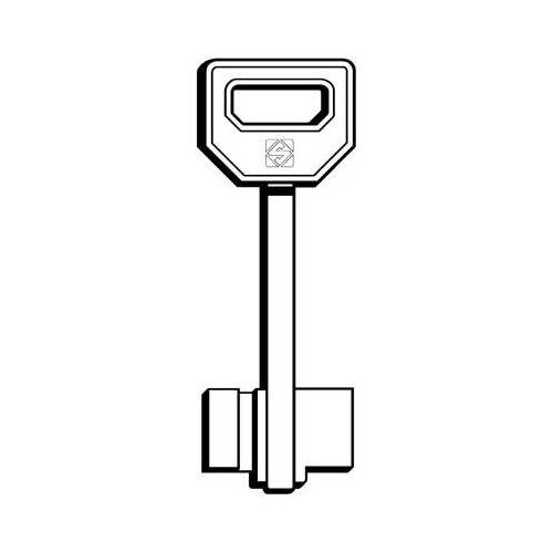 5,0 x CLÉ DOUBLE MAPPA FIAM 5FI5 SILCA