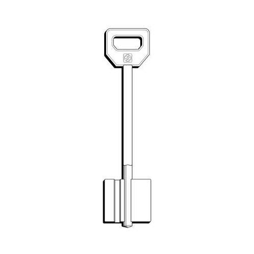 5,0 x CLÉ DOUBLE MAPPA FIAM 5FI21 SILCA