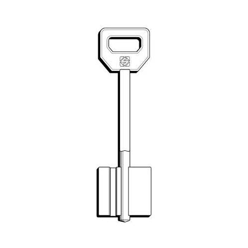 5,0 x CLÉ DOUBLE MAPPA FIAM 5FI19 SILCA