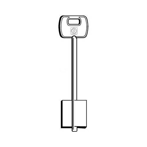 5,0 x CHIAVE DOPPIA MAPPA ISEO 5IE3...