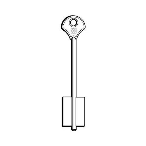 5,0 x CLÉ DOUBLE ESETY 5EY3 SILCA