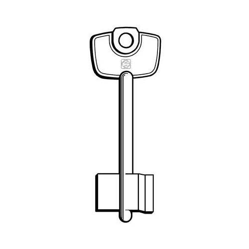 5,0 x CLÉ DOUBLE MAPPA CERUTTI CNC SILCA