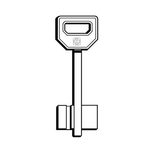 5,0 x CHIAVE DOPPIA MAPPA FIAM FQN SILCA