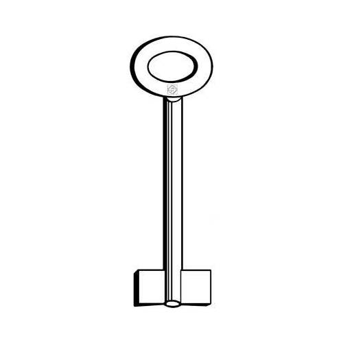 5,0 x CLÉ DOUBLE CONFORTI 8388C SILCA