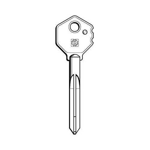 2,0 x CHIAVE A CROCE ISEO XIE4 SILCA