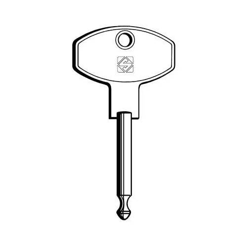 2,0 x CLÉ EN CROIX OMEC XOM2 SILCA