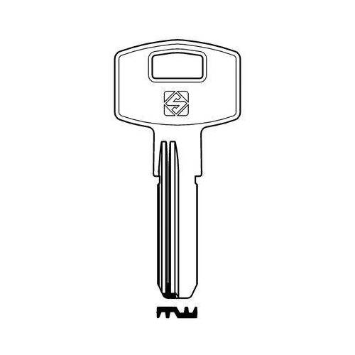 5,0 x CHIAVE PUNZONATA VITEL AMN2R SILCA