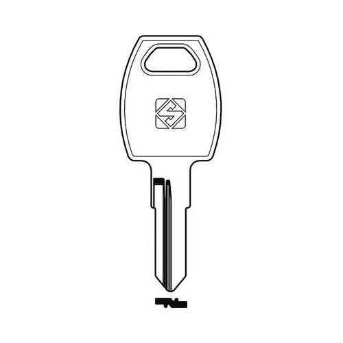 10,0 x CLÉ PLATE MERONI MER46R SILCA